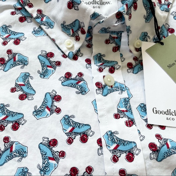 Goodiellow & Co Button Down Polo Mens Size XL - Picture 4 of 7